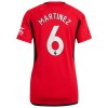 Officiële Voetbalshirt Manchester United Martinez 6 Thuis 2023-24 - Dames